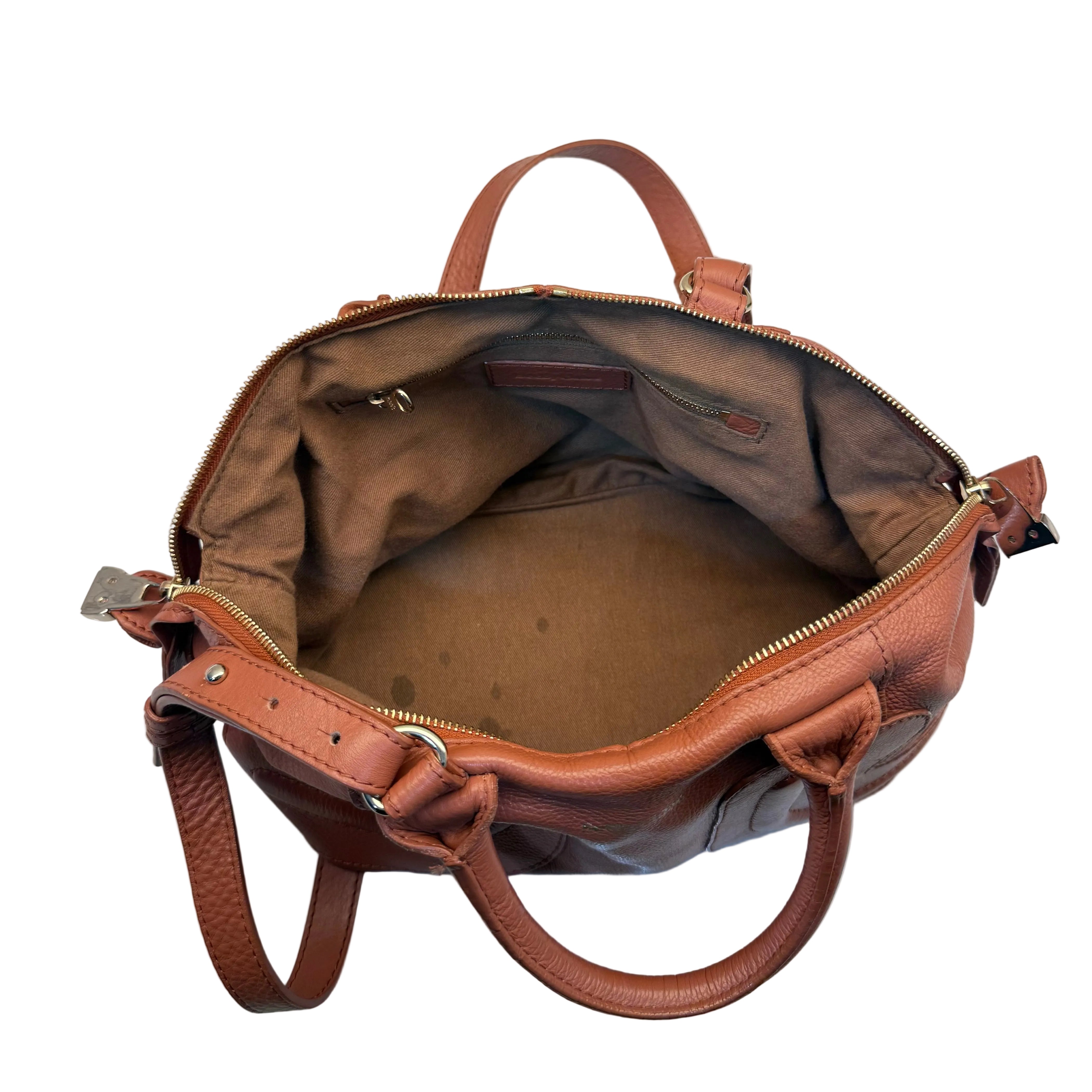 See By Chloe Brown Leather Handbag
