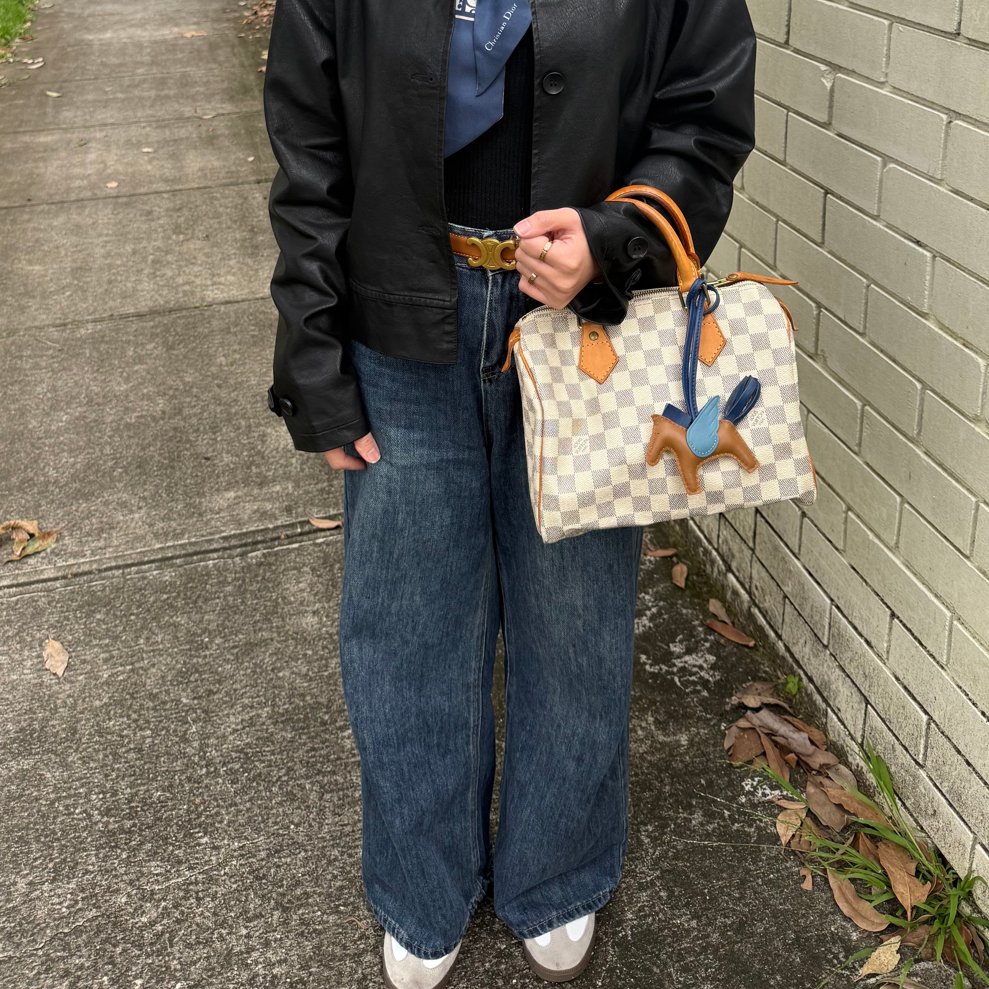 Louis Vuitton Speedy 25 Damier Azur