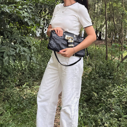 Chloe Black Paddington Leather Bag