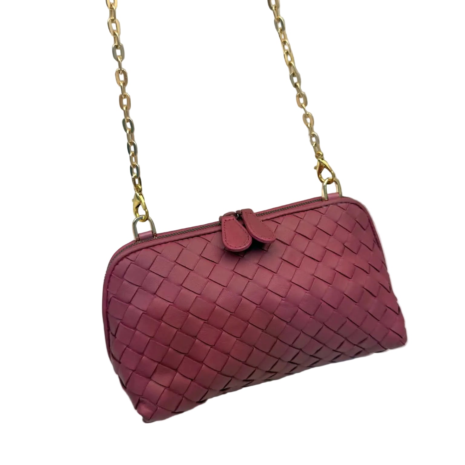BOTTEGA VENETA Intrecciato Pink Pochette