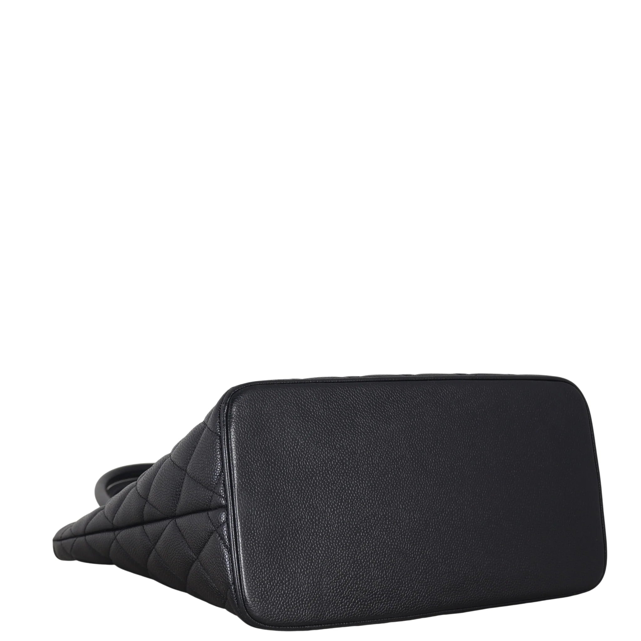 Chanel Caviar Medallion Tote Black