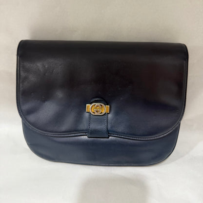 GUCCI Vintage Crossbody Bag Leather
