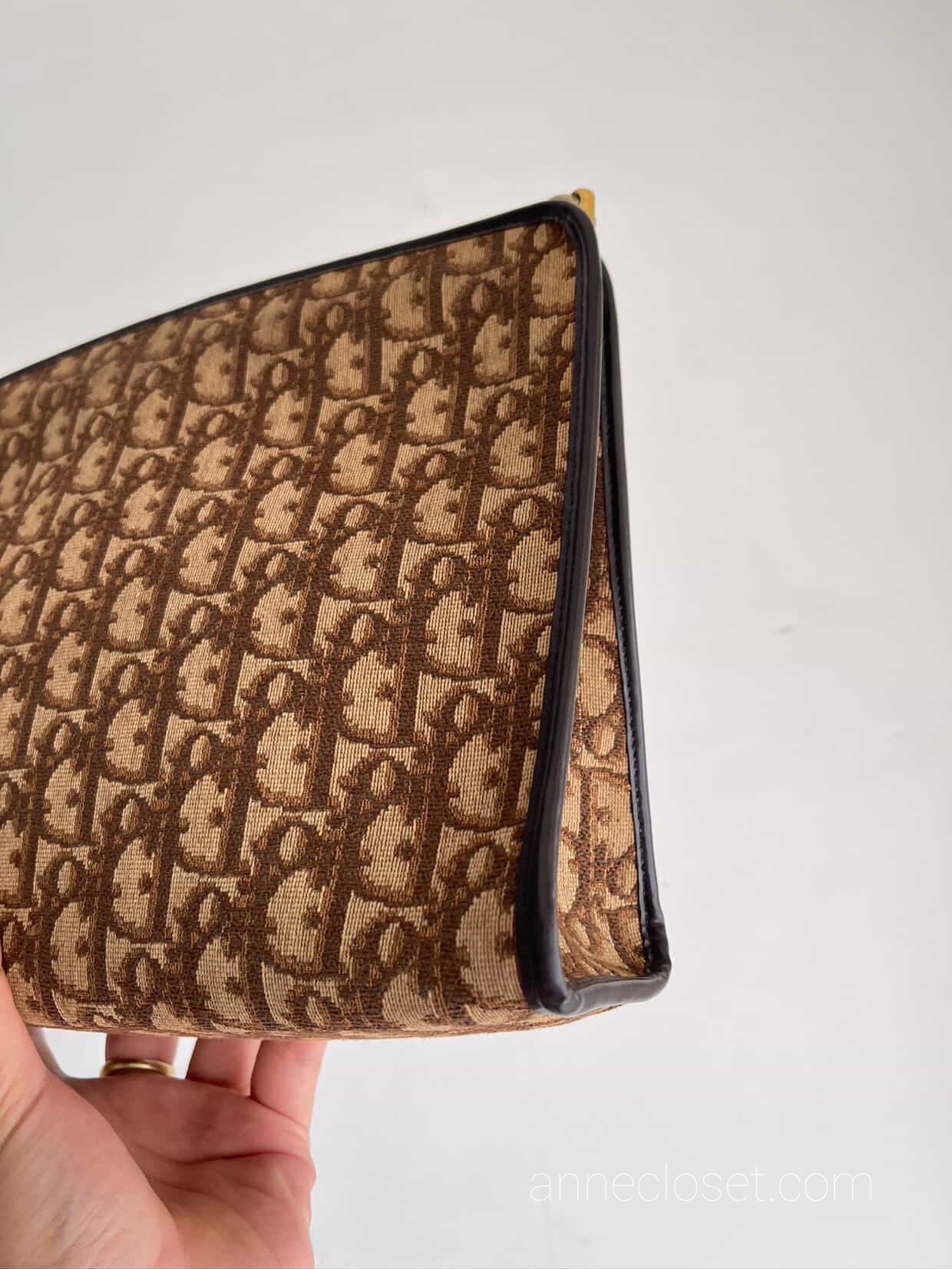 Christian Dior Vintage Trotter Canvas