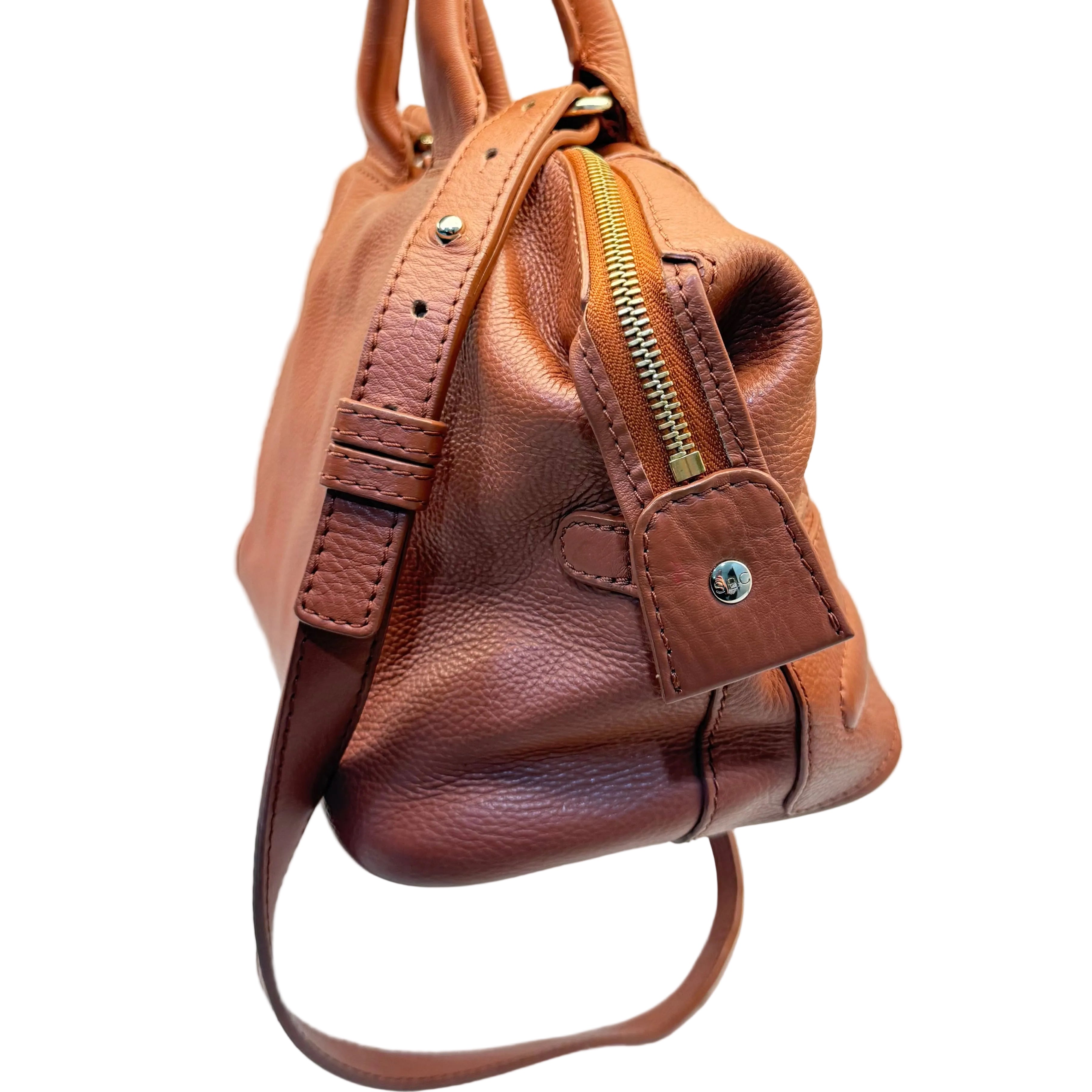 See By Chloe Brown Leather Handbag