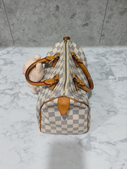 Louis Vuitton Speedy 25 Damier Azur