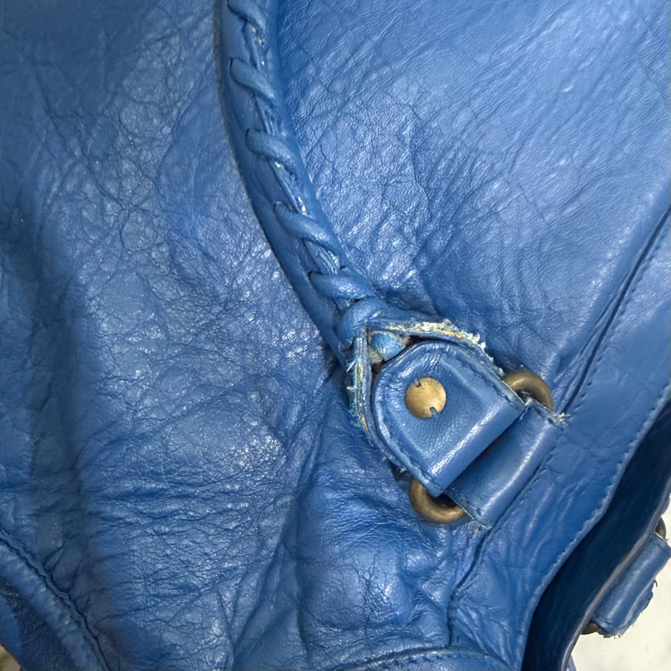Balenciaga Le City Medium Bag in Blue