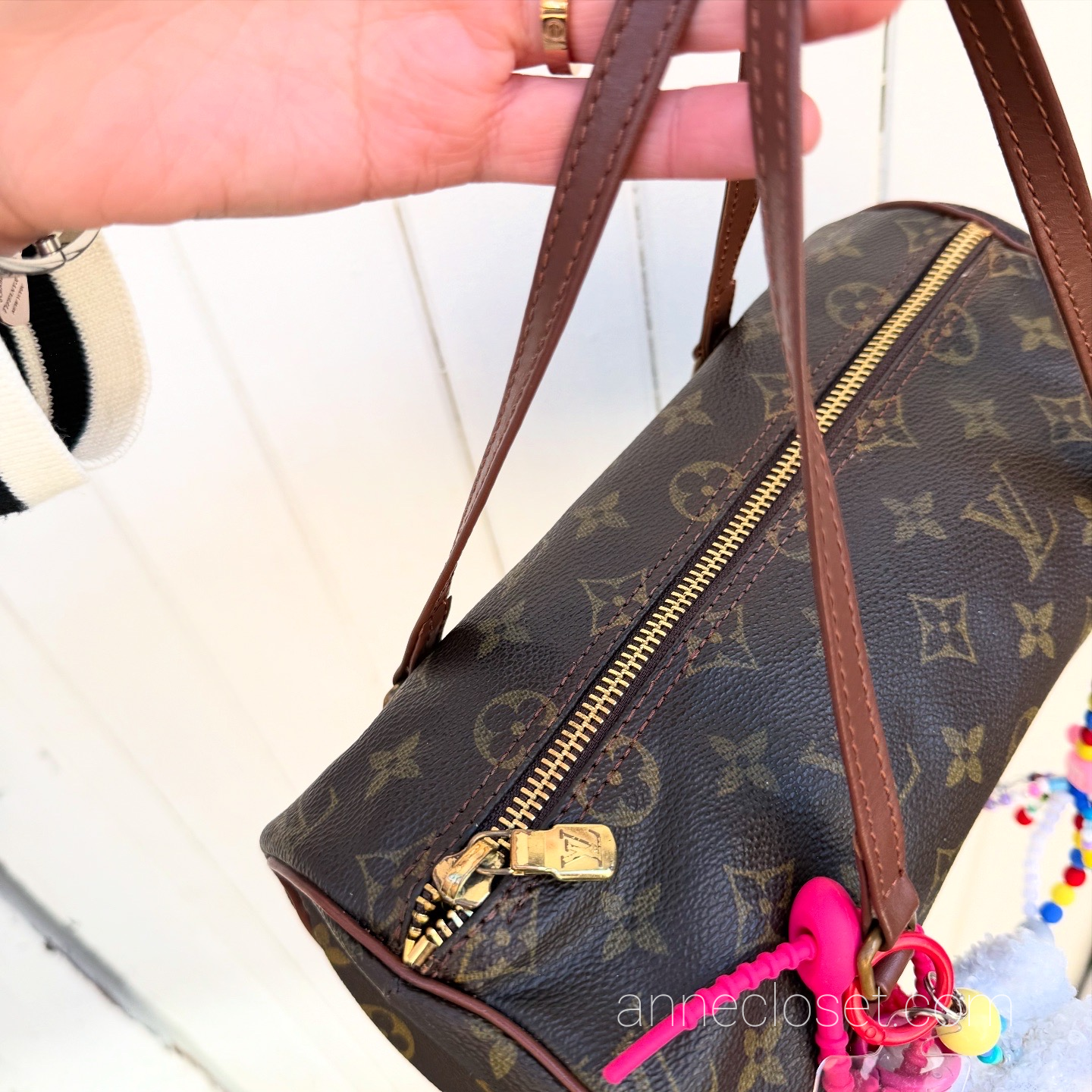 Louis Vuitton Papillon 26 Monogram Canvas Brown