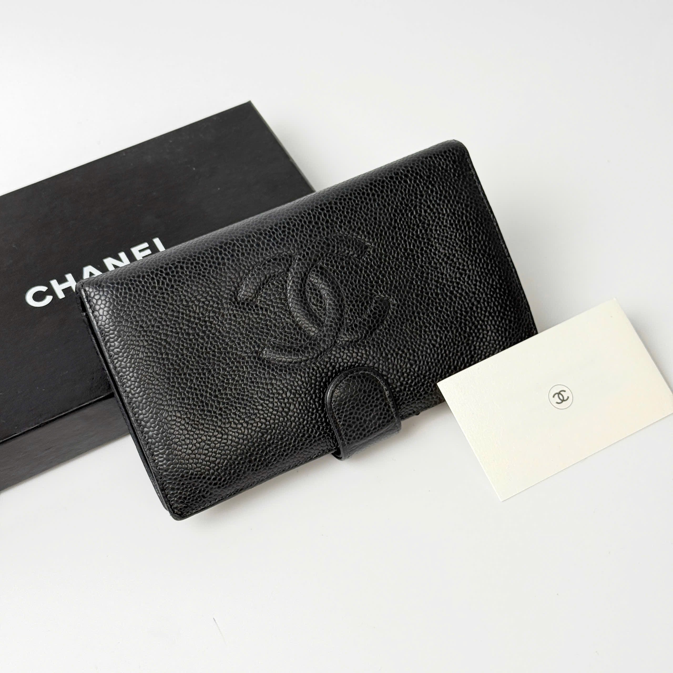 Chanel Caviar Coco Wallet