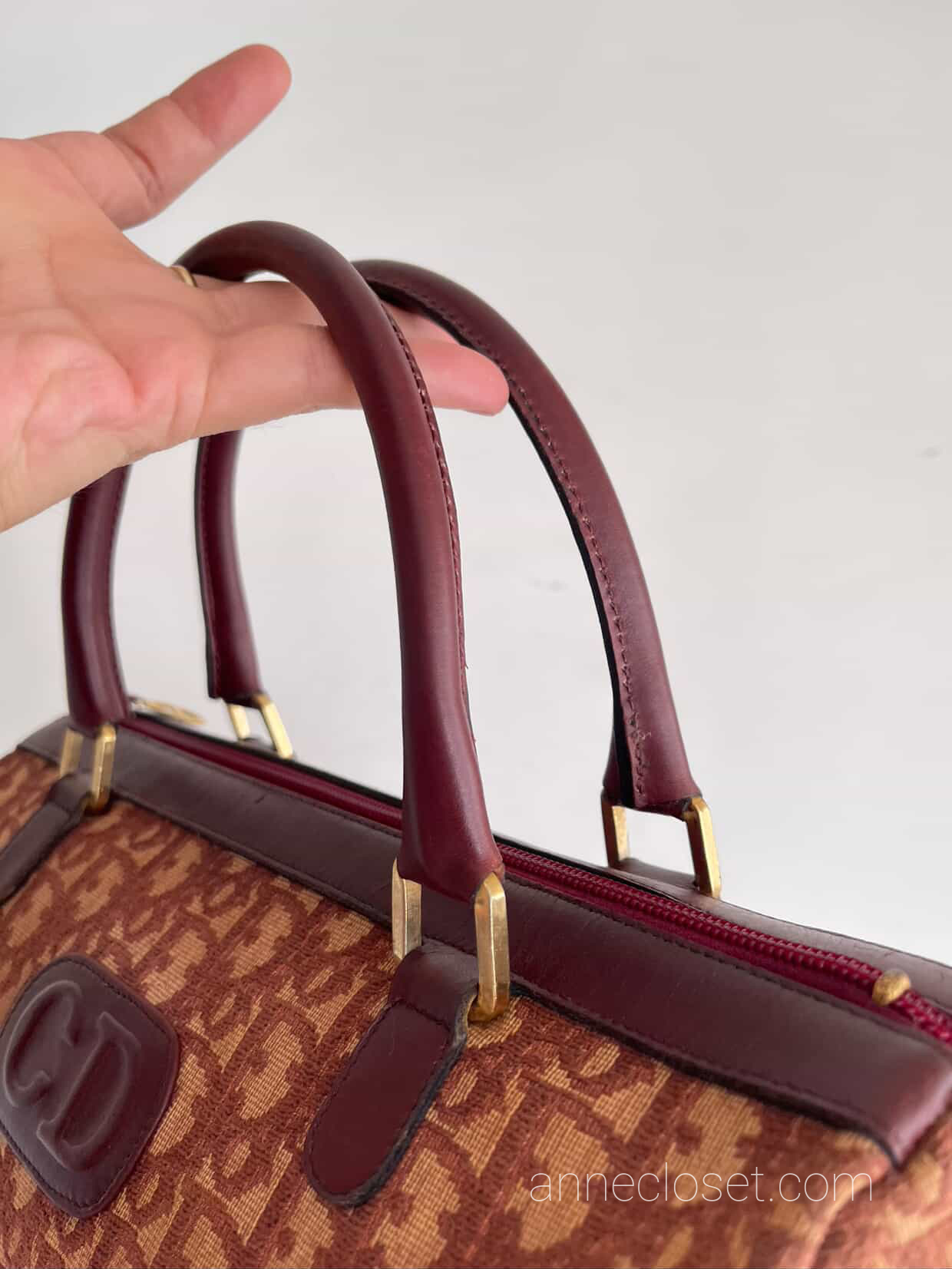 Christian Dior Vintage Bowling Bag