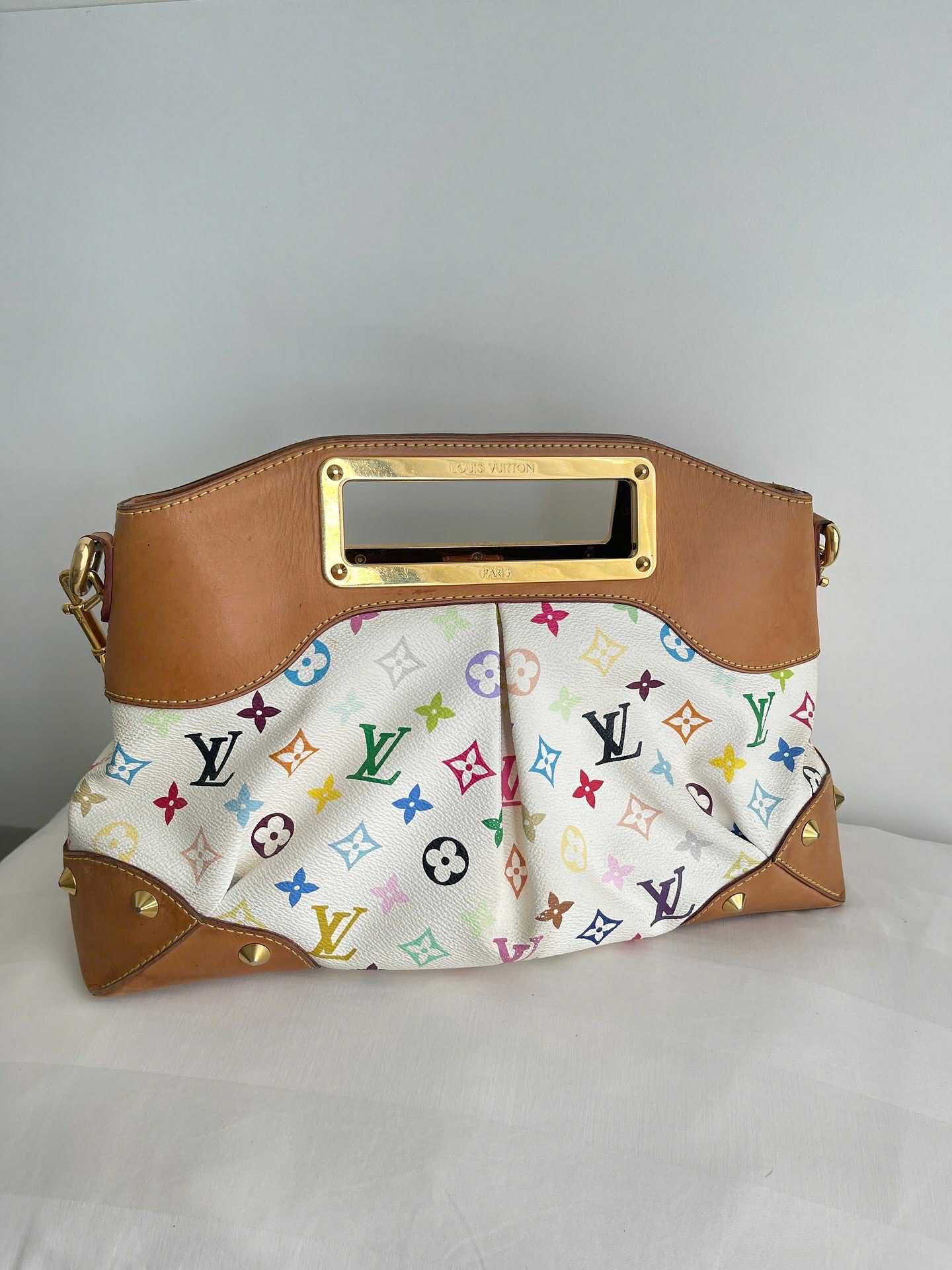 Louis Vuitton Judy Multicolore Monogram Canvas Bag