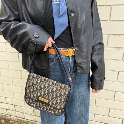 Christian Dior Trotter Canvas Navy Blue