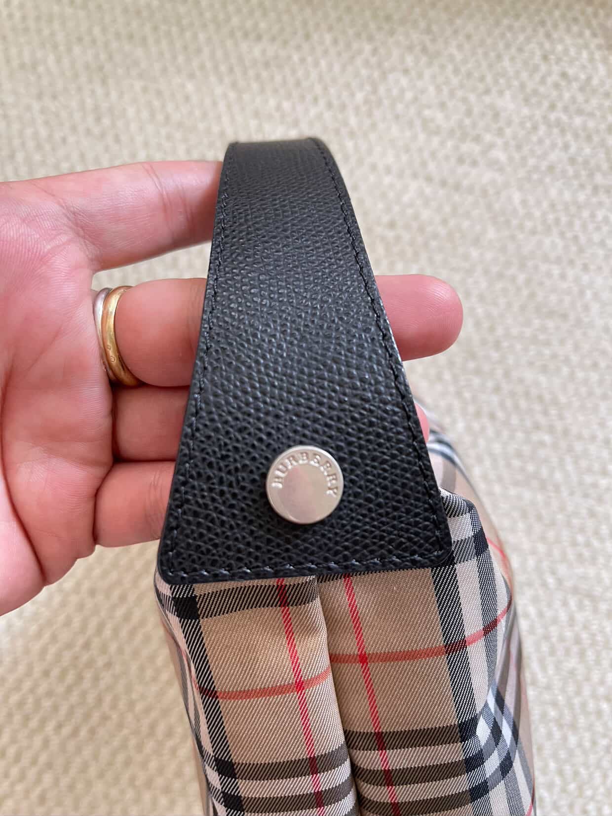 Burberry Nova Check Mini Handbag