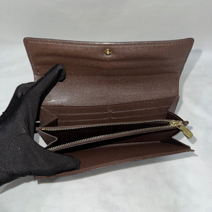 Louis Vuitton Sarah Wallet Damier Ebene