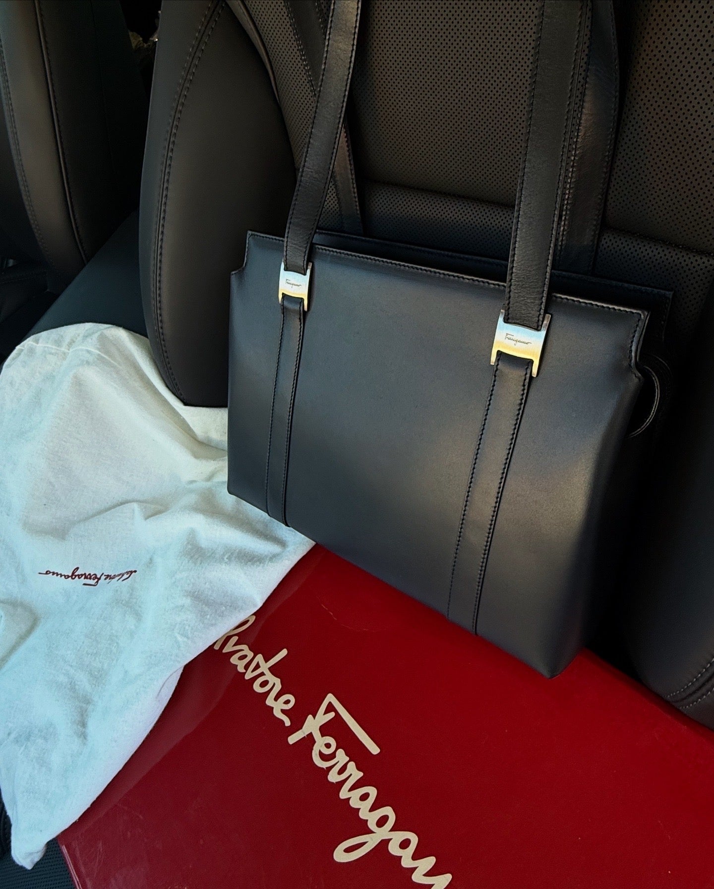 Salvatore Ferragamo Crossbody Shoulder Bag