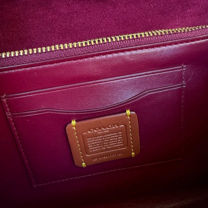 Coach Marlow Turnlock Crossbody Clutch Bag