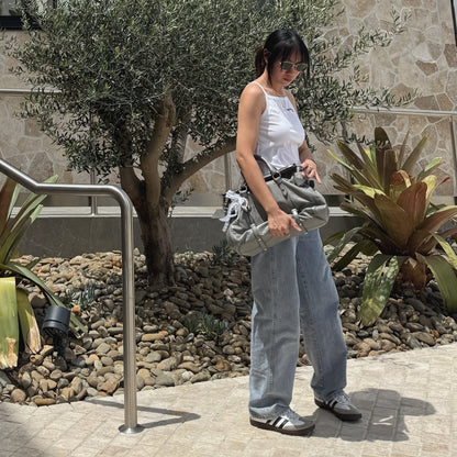 Miu Miu Vitello Lux Leather Bow Satchel