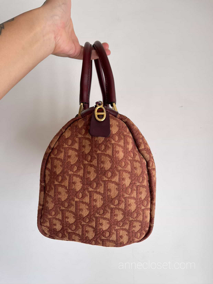 Christian Dior Vintage Bowling Bag
