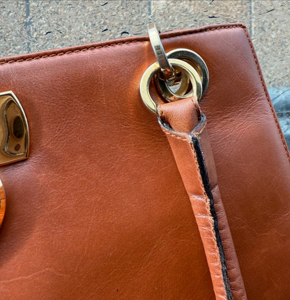 Salvatore Ferragamo Gancini Brown
