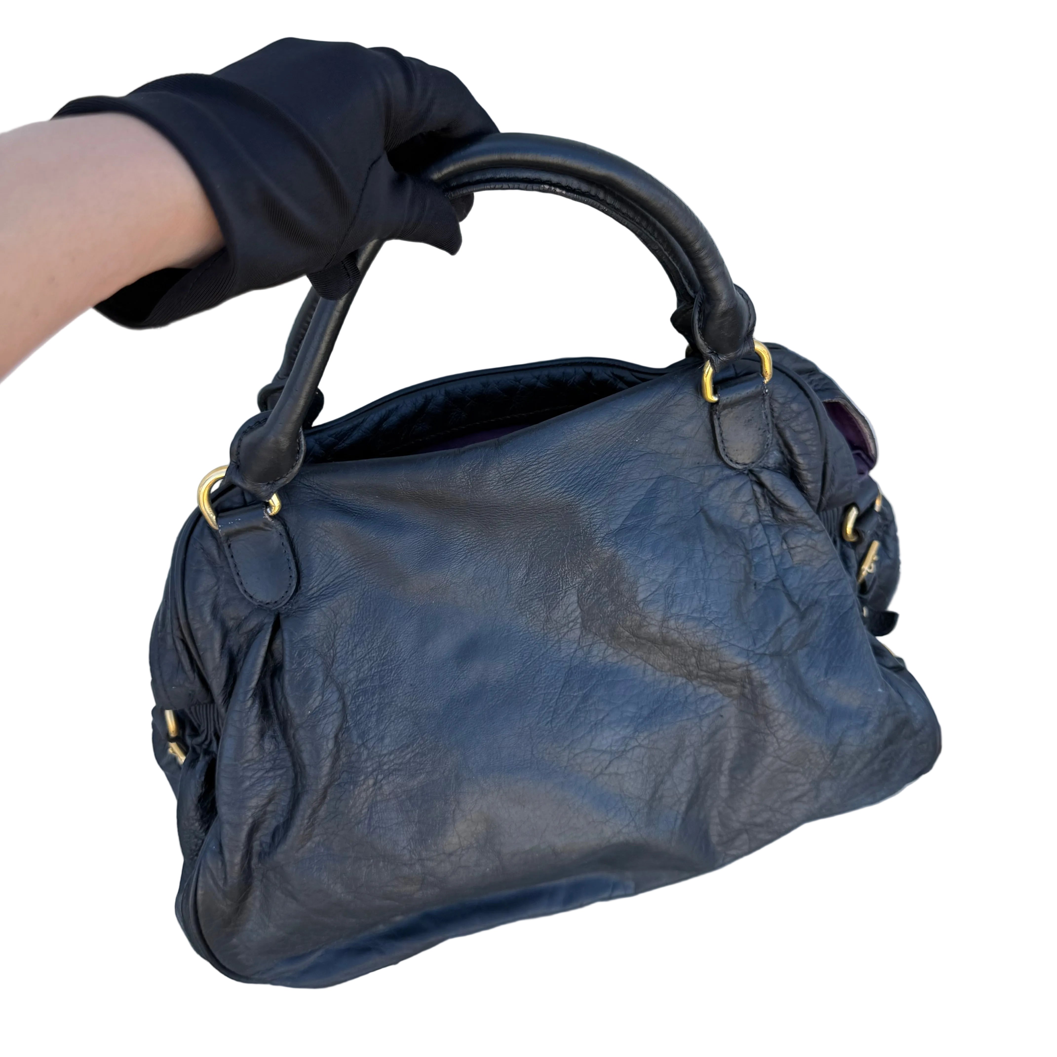 Miu Miu Nappa Mini Charm Bag