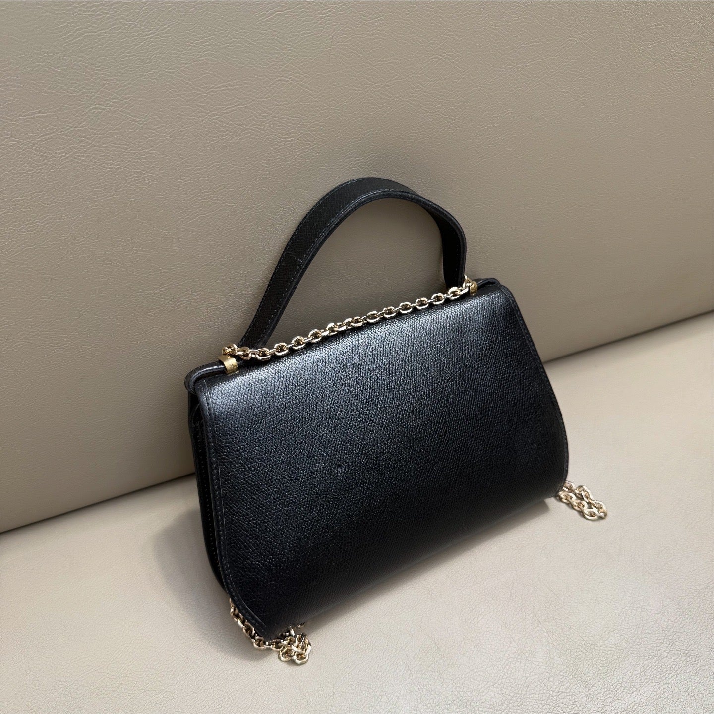 Christian Dior Classic Black Leather