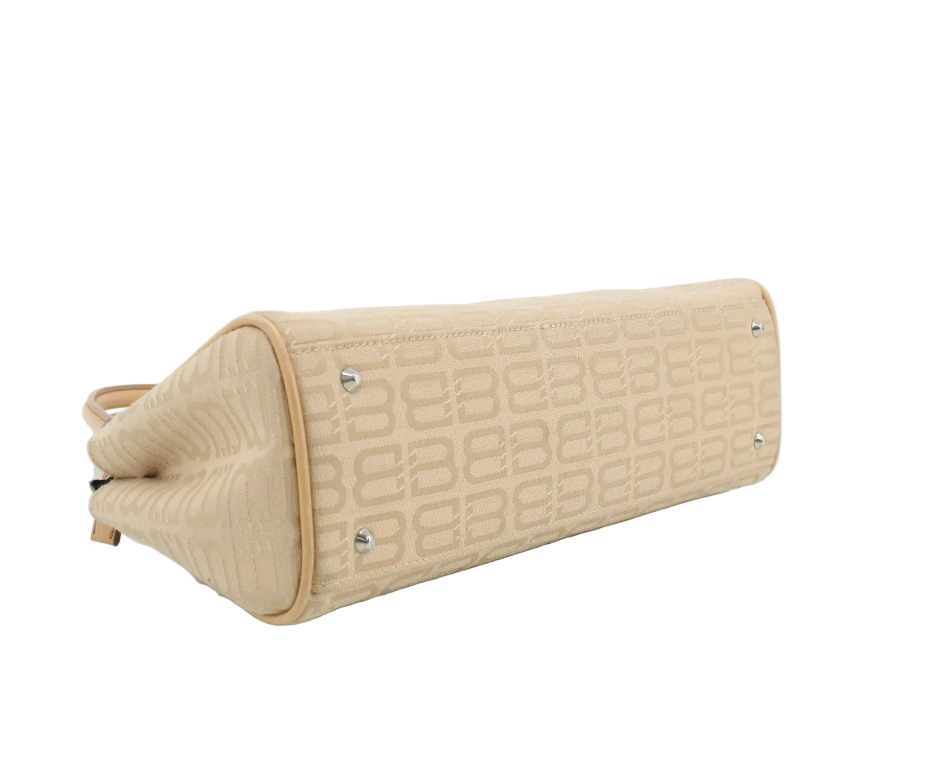 Balenciaga Vintage Monogram Beige Handbag