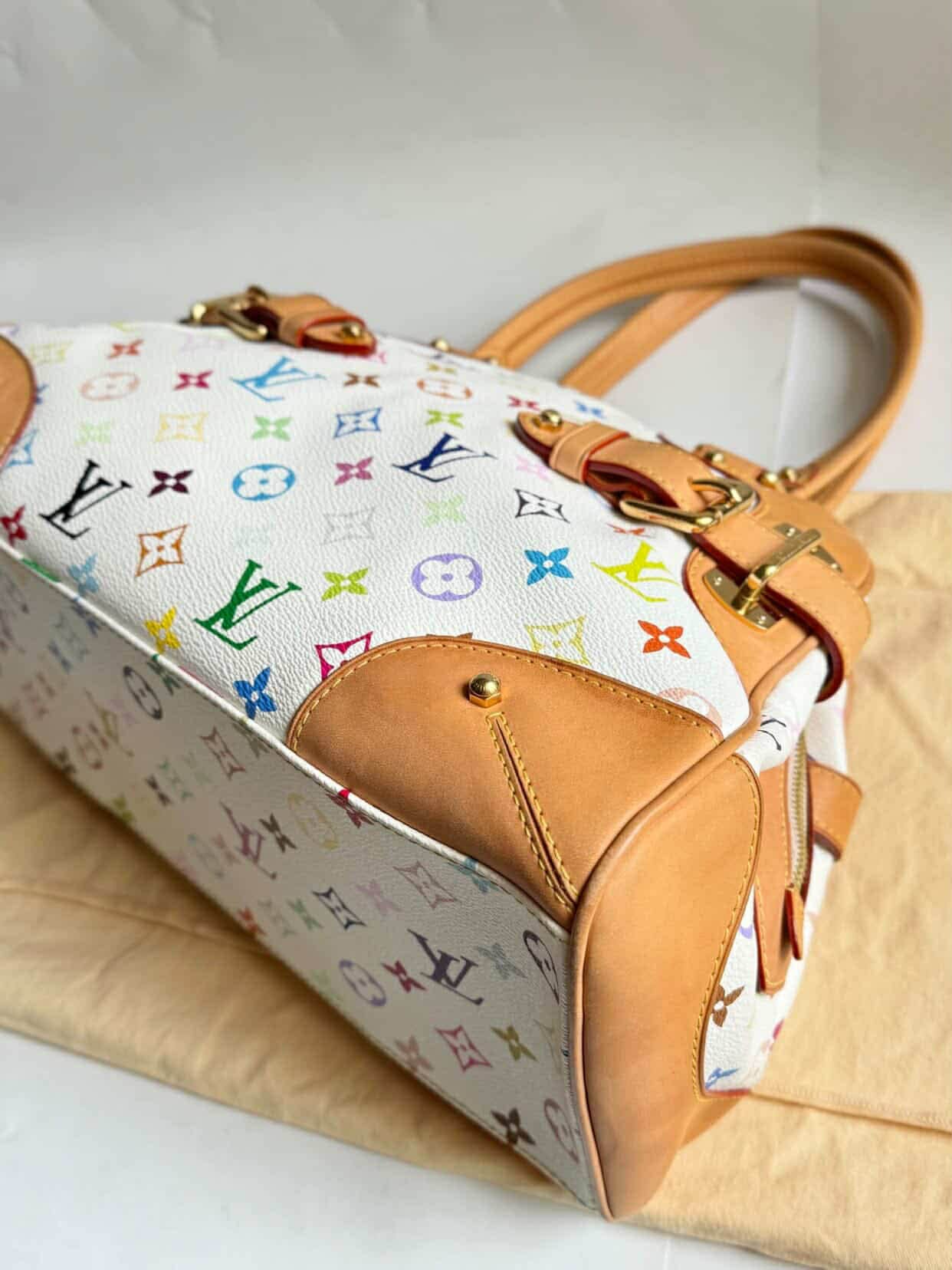 Louis Vuitton x Murakami Limited Edition Monogram Multicolor Claudia Bag