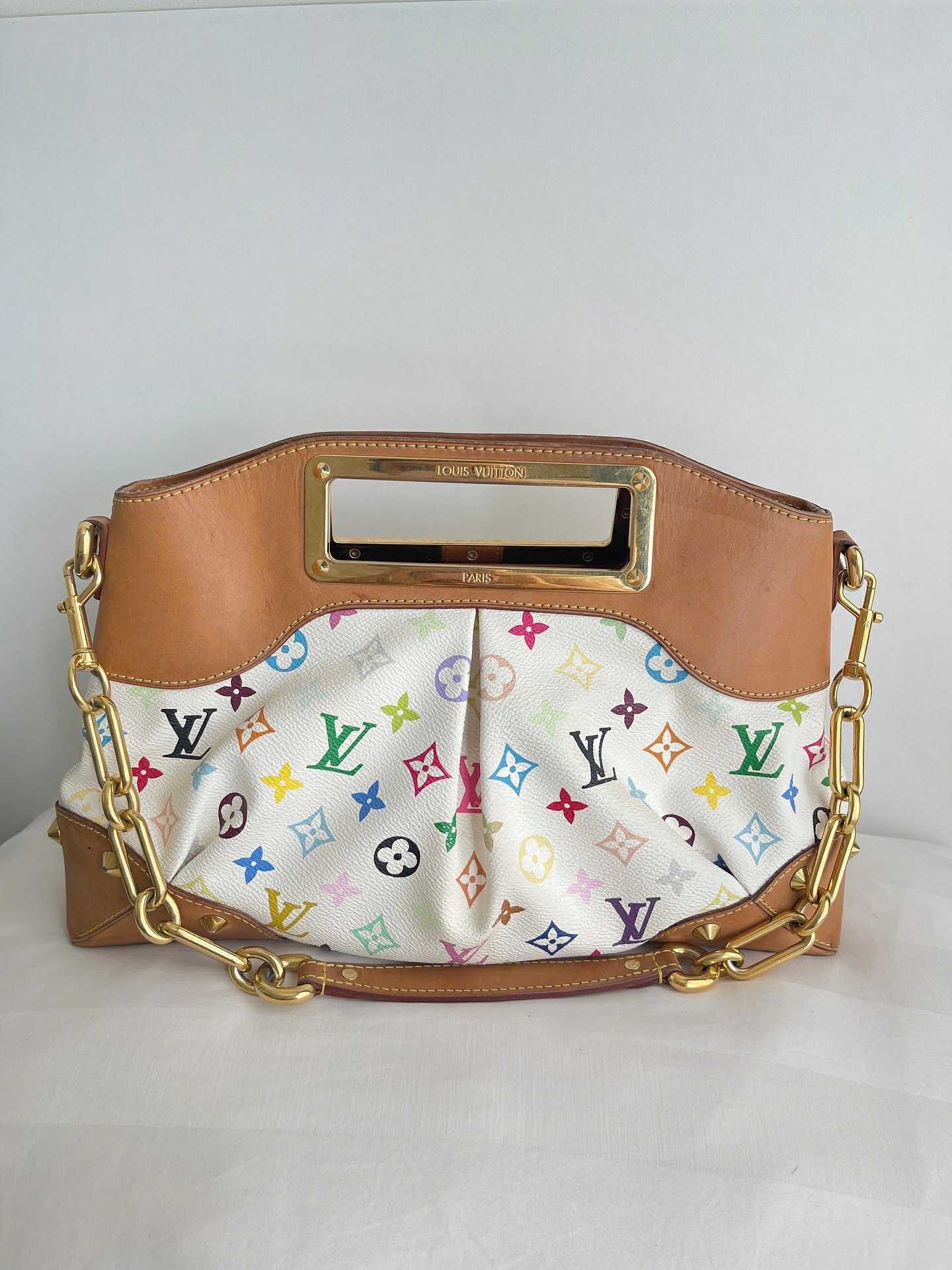 Louis Vuitton Judy Multicolore Monogram Canvas Bag