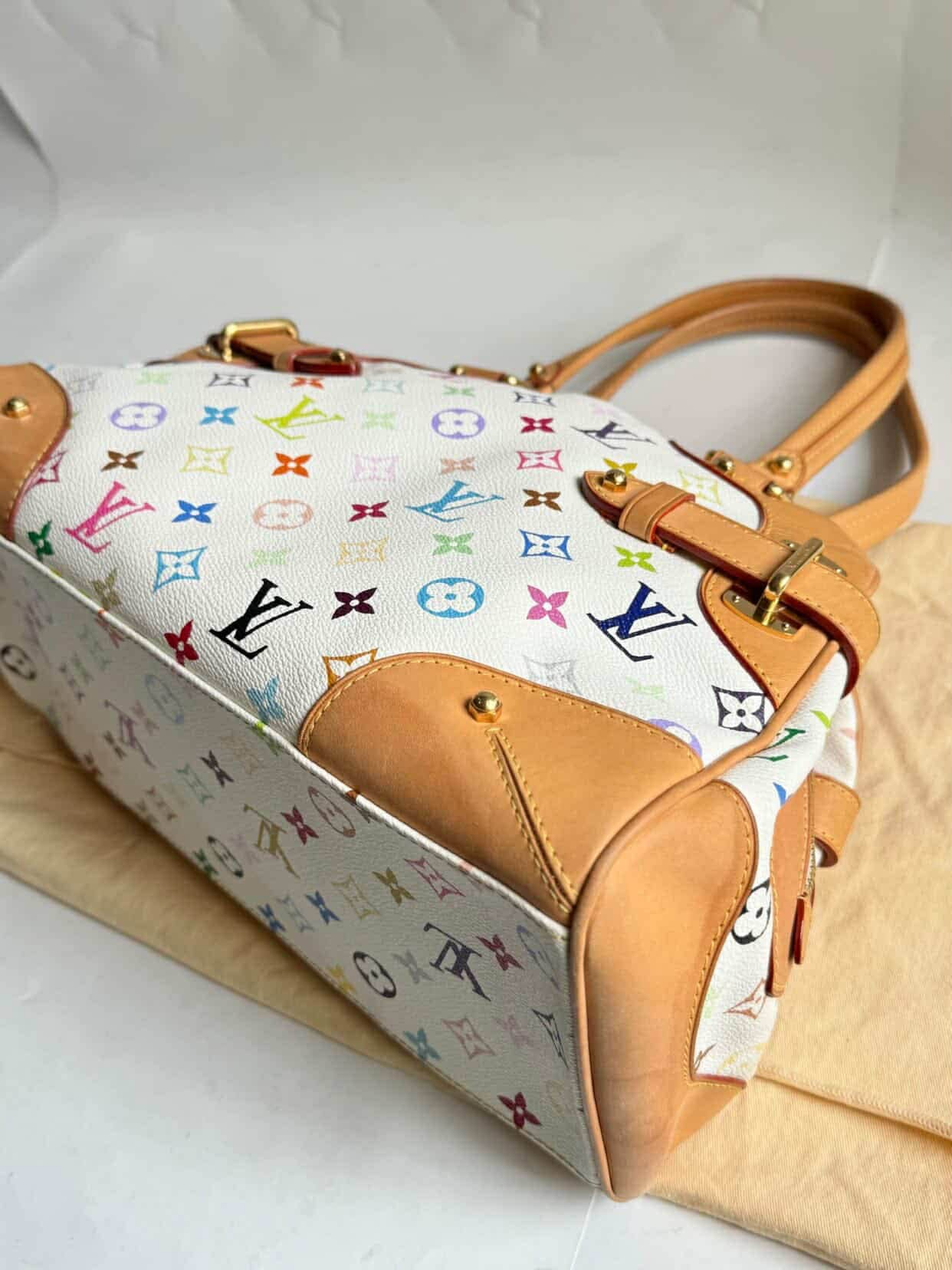 Louis Vuitton x Murakami Limited Edition Monogram Multicolor Claudia Bag