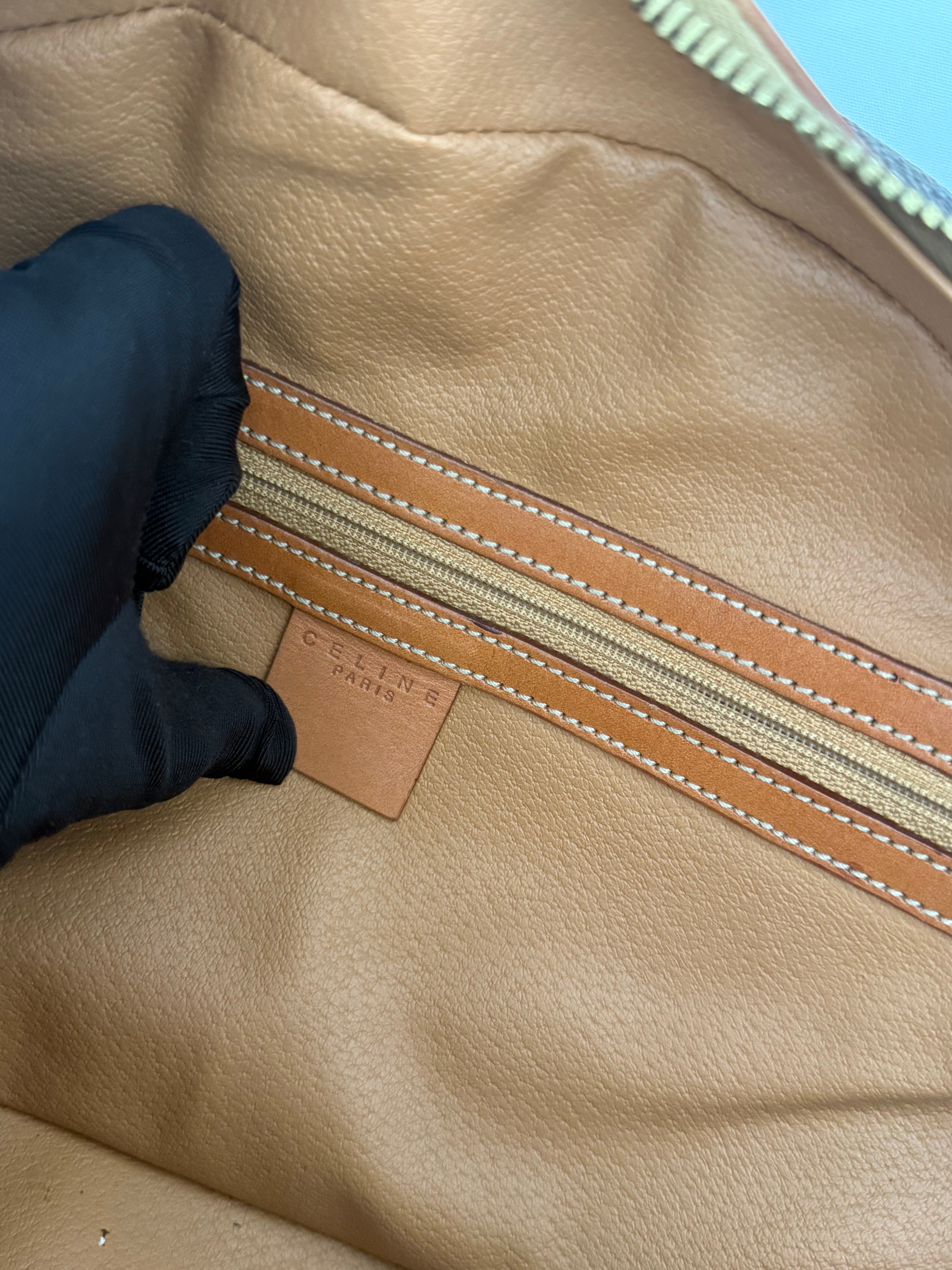 Celine Macadam Triomphe Dome Handbag