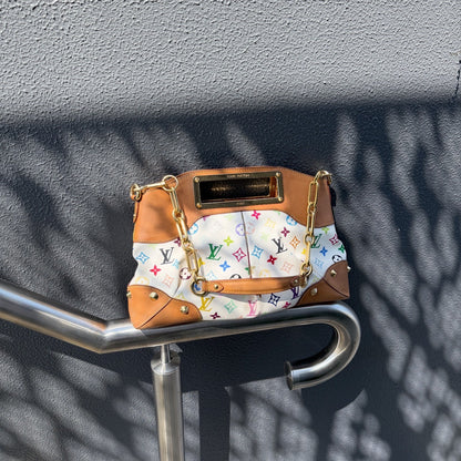 Louis Vuitton Judy Multicolore Monogram Canvas Bag