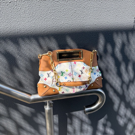 Louis Vuitton Judy Multicolore Monogram Canvas Bag