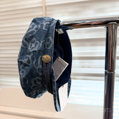 SANDRO Denim Cap
