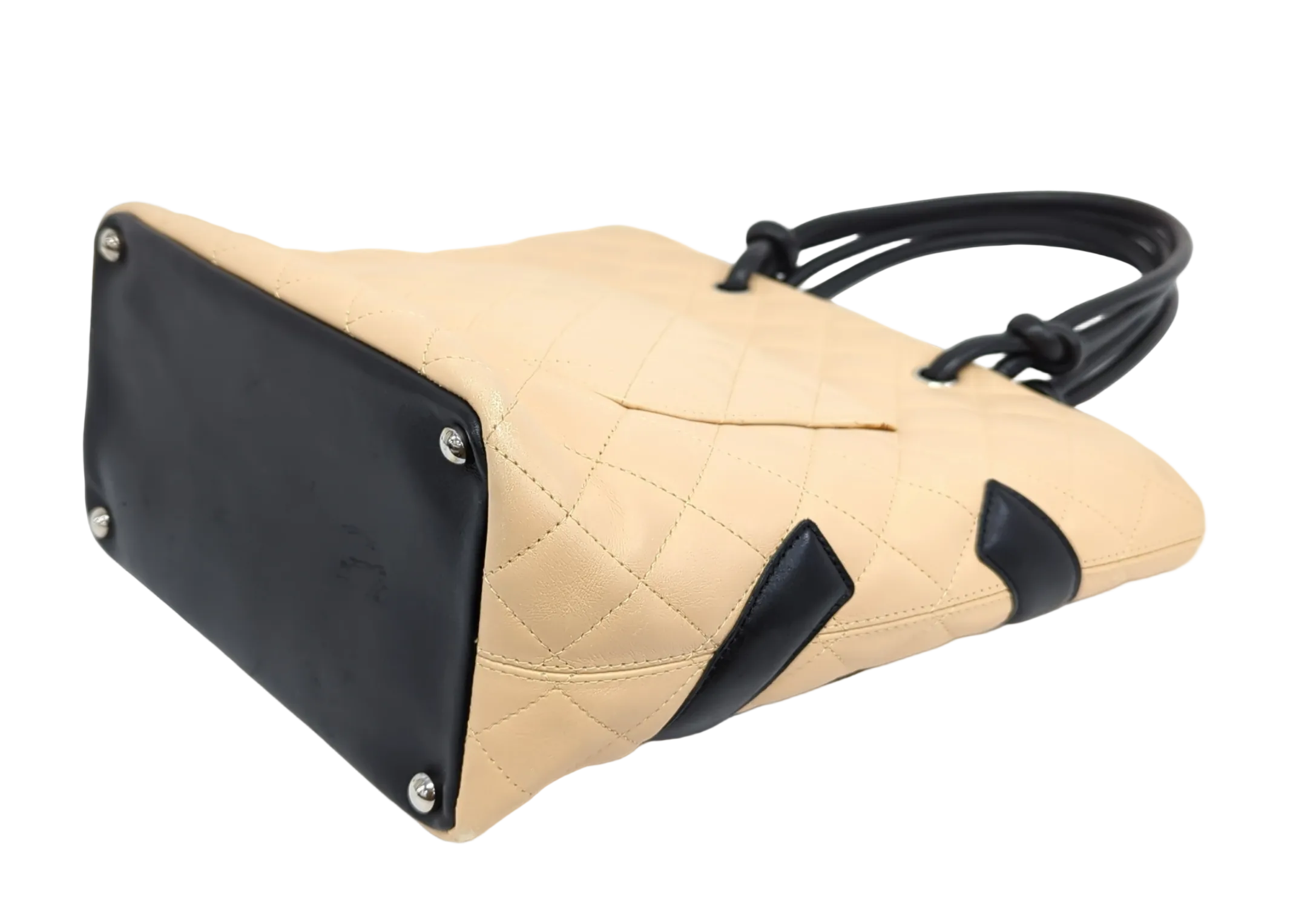 Chane Cambon Beige Tote Bag