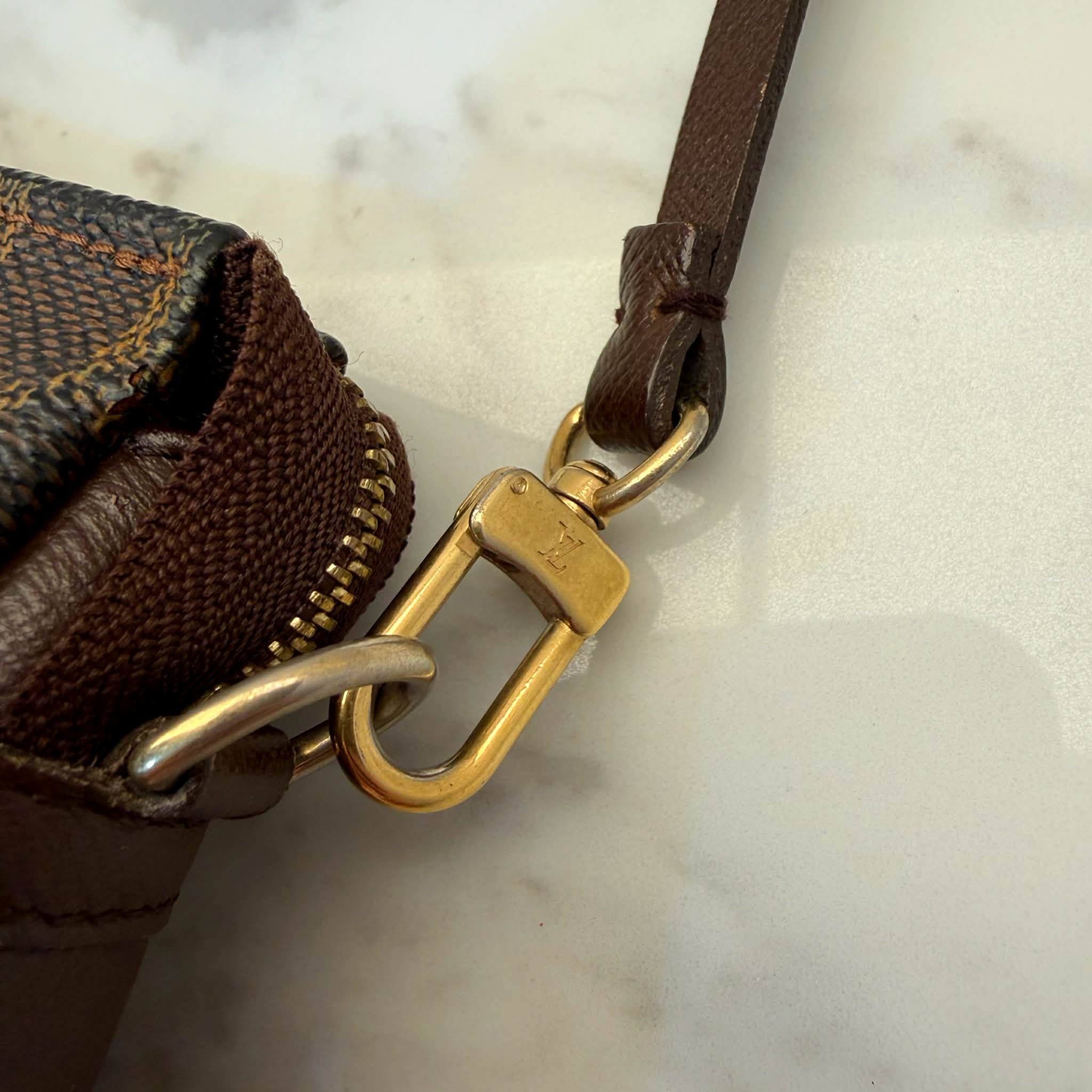 Louis Vuitton Trousse Pouch Damier Ebene