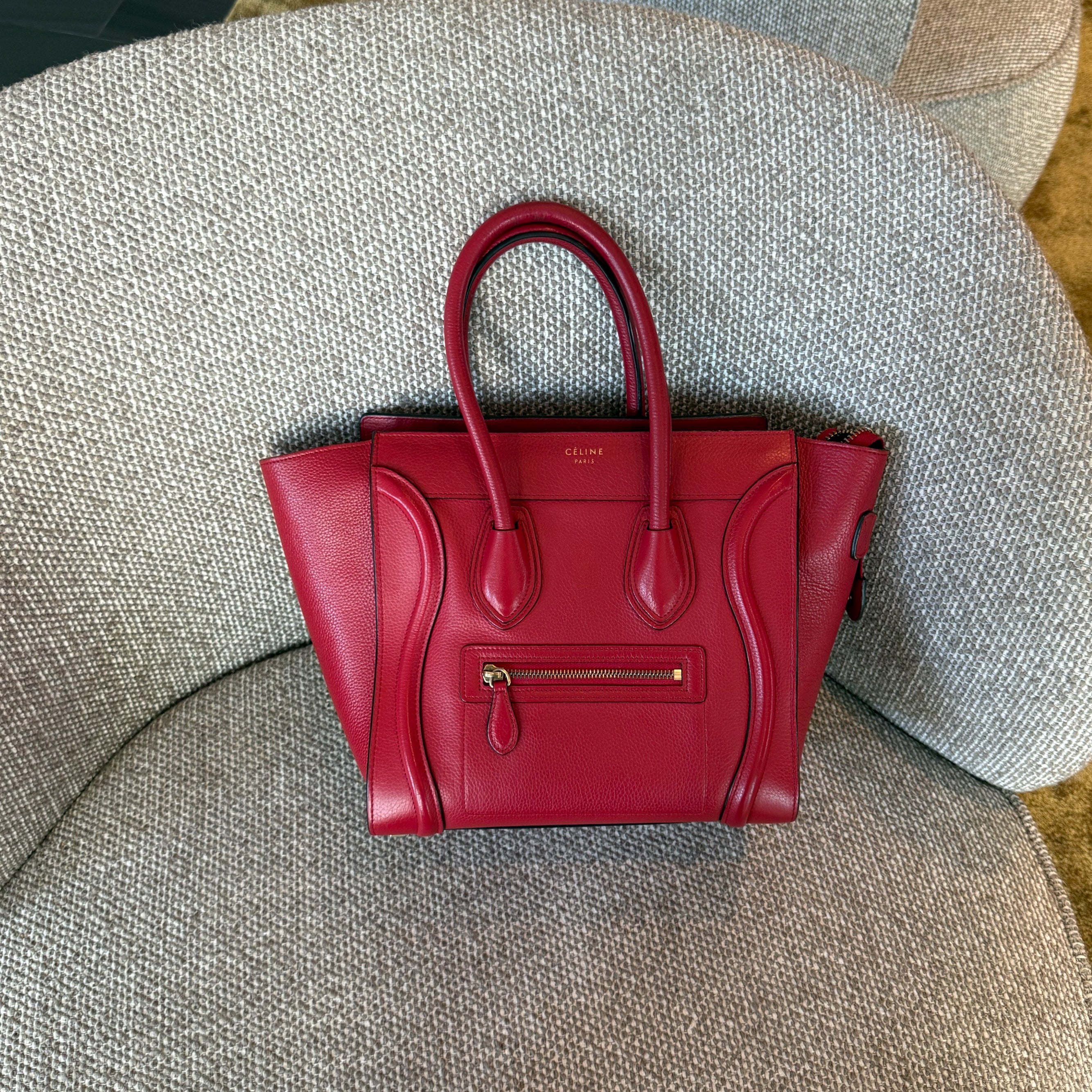 Celine Micro Luggage Tote