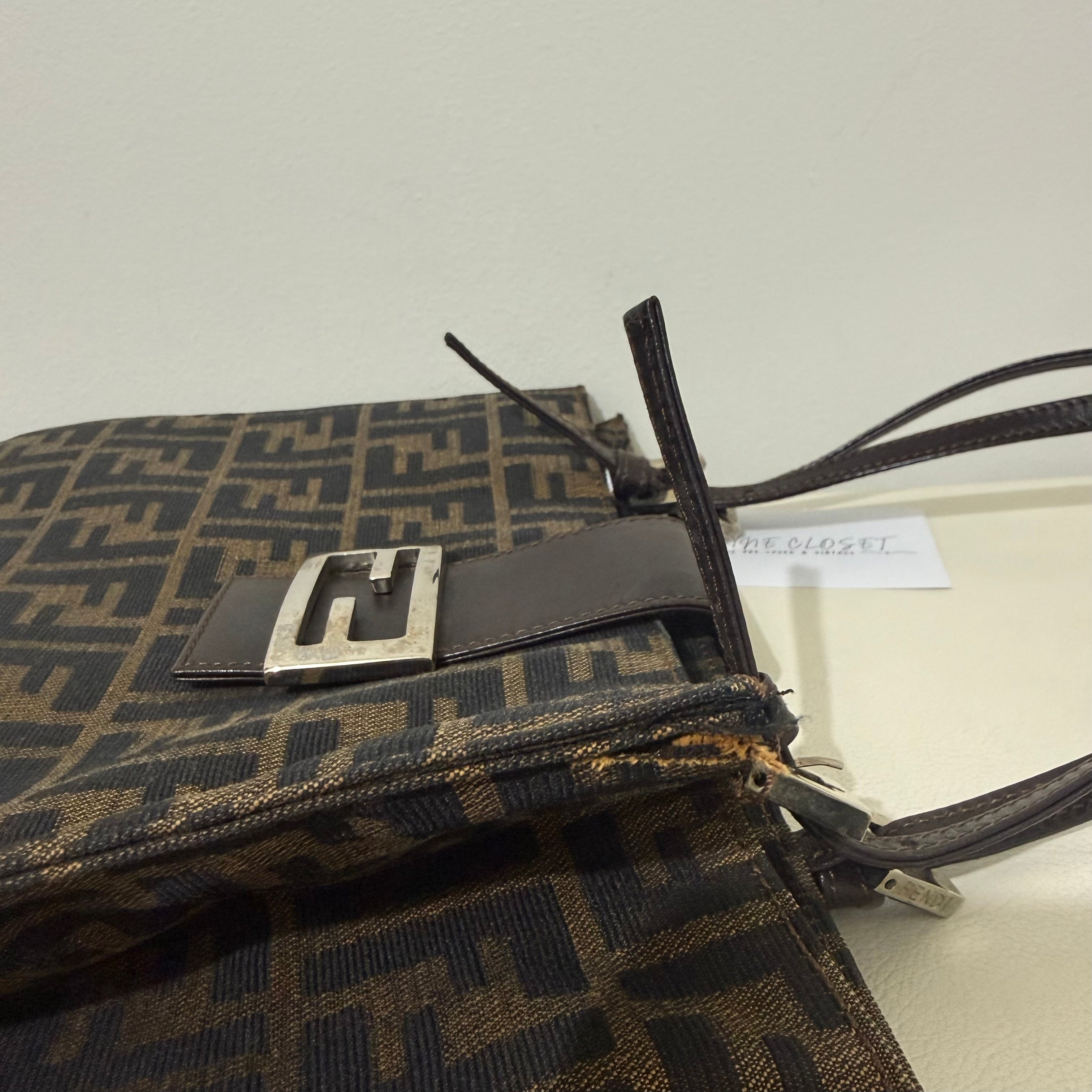 Fendi FF Monogram Baguette Tote Bag