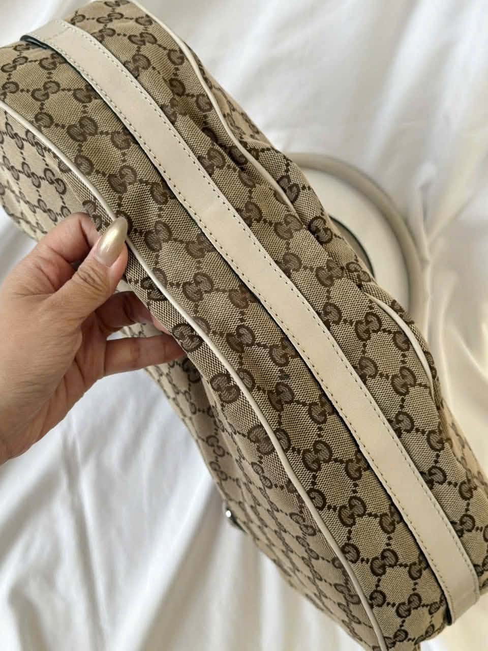 Gucci GG Canvas Matchball Abbey Tote