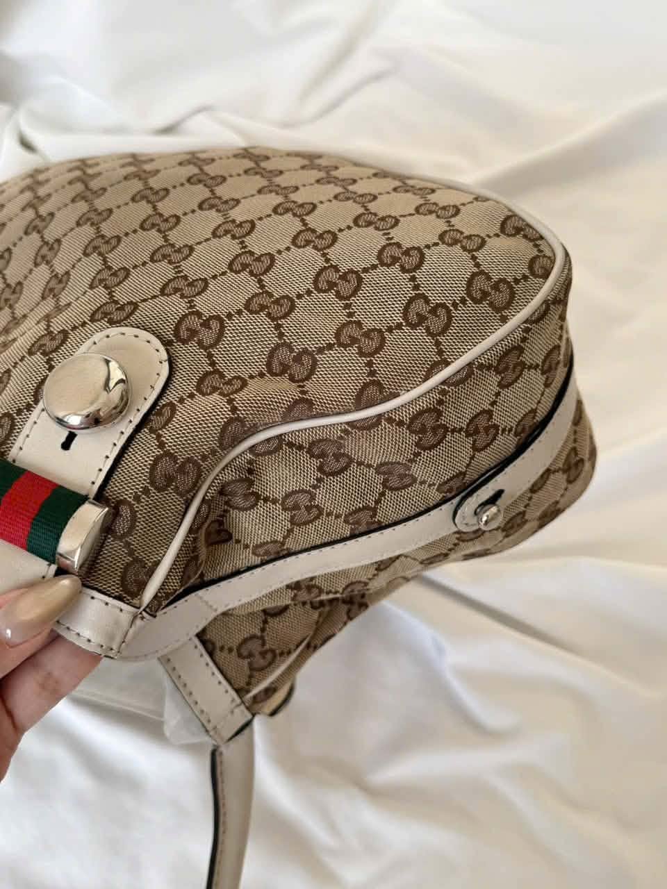 Gucci GG Canvas Matchball Abbey Tote