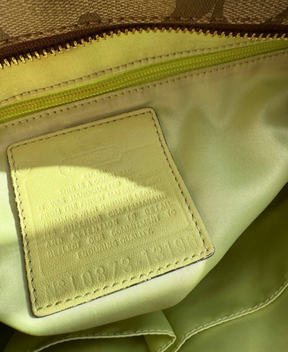 Coach Signature Chelsea Heritage Stripe Tote