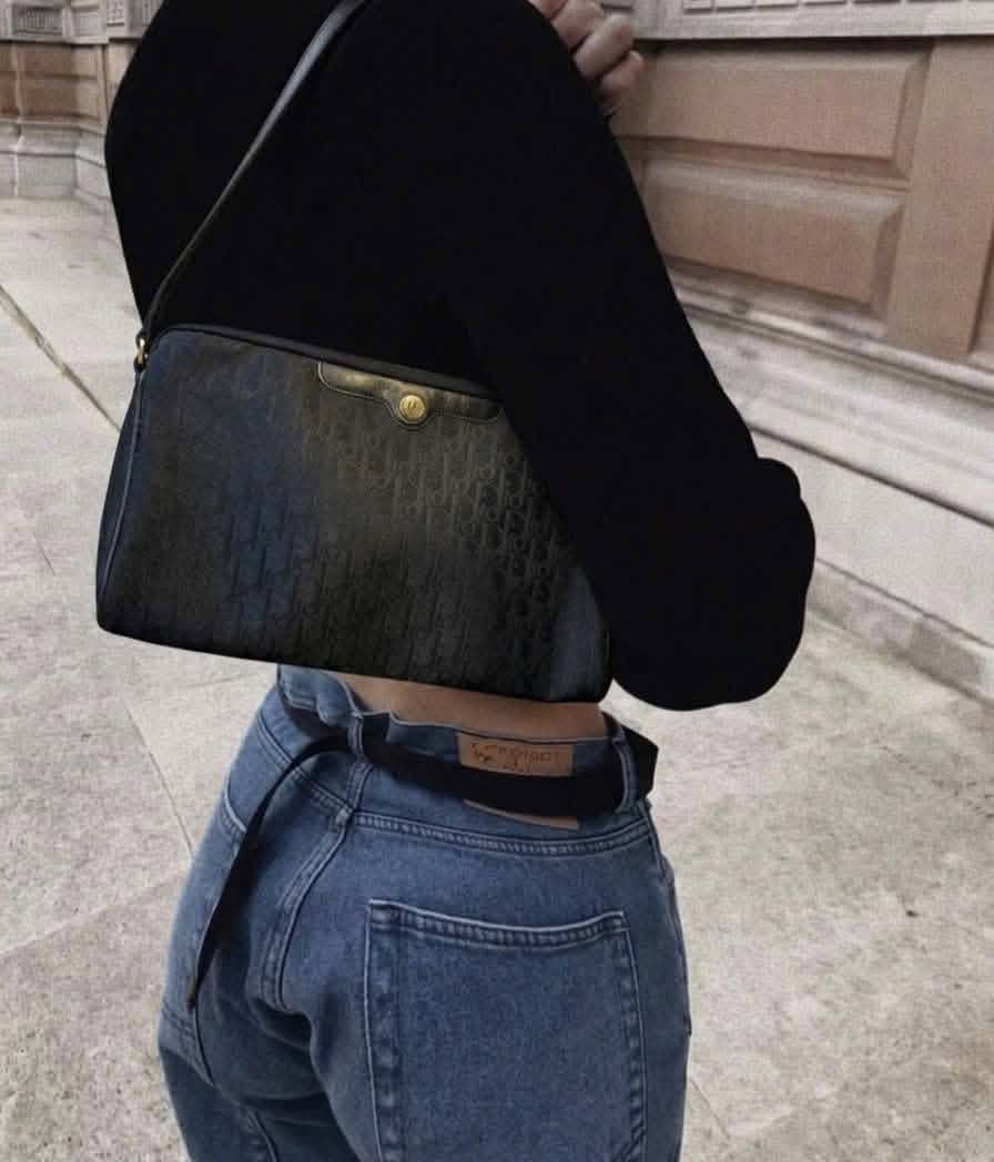Christian Dior Trotter Monogram Clutch