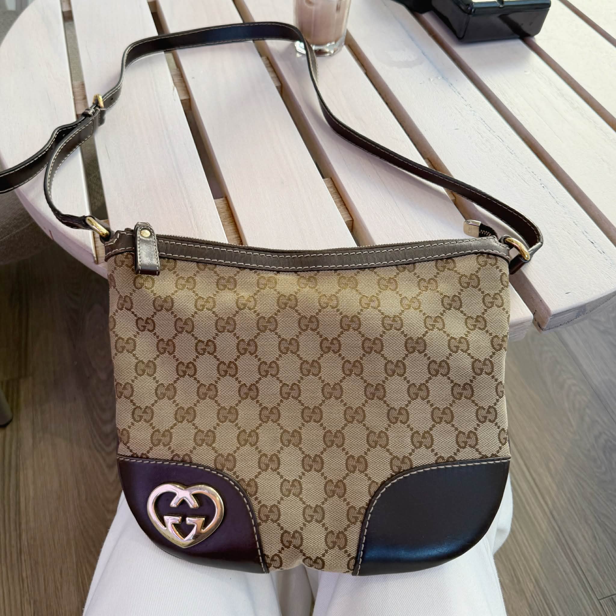 Gucci Interlocking Heart Crossbody