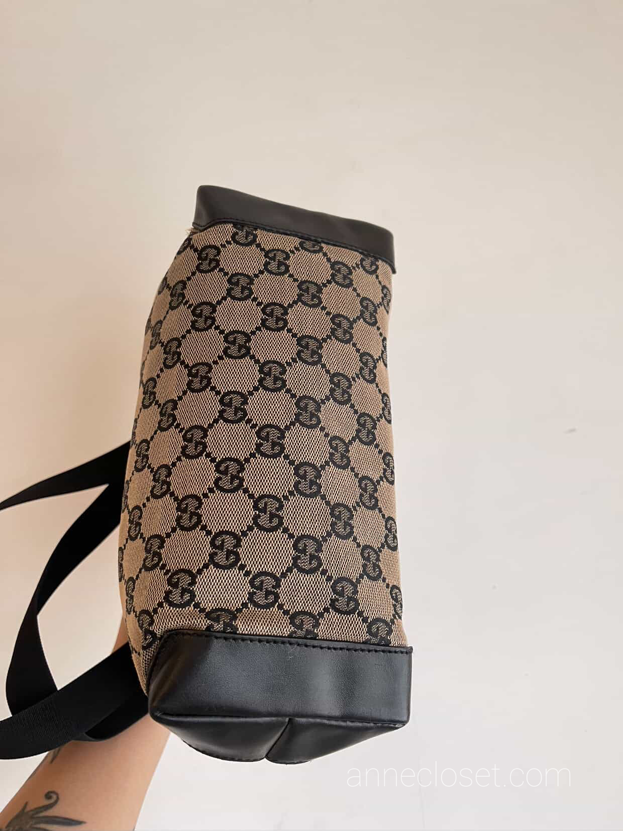 GUCCI GG Canvas Tote Bag