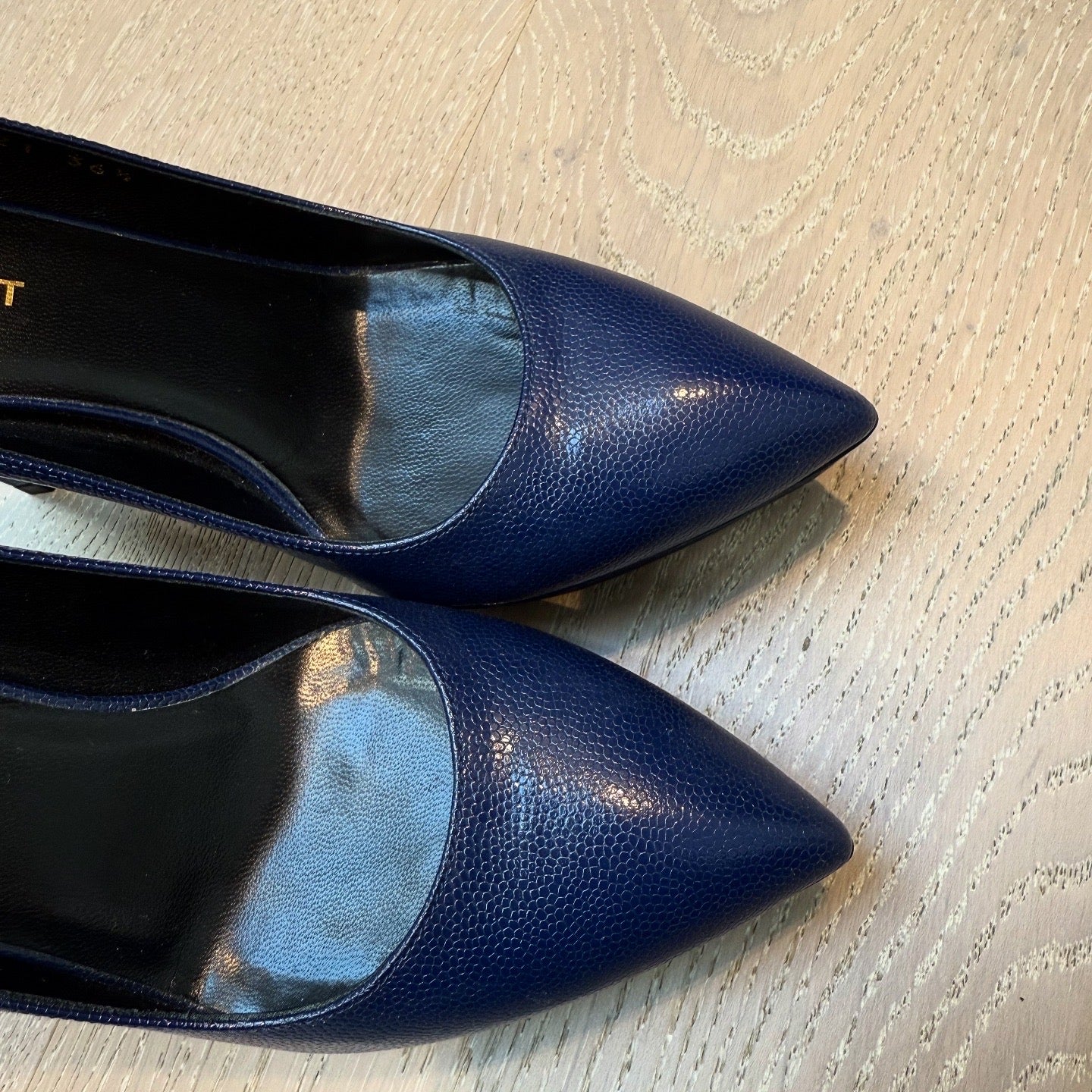 Saint Laurent High Heels Dark Blue