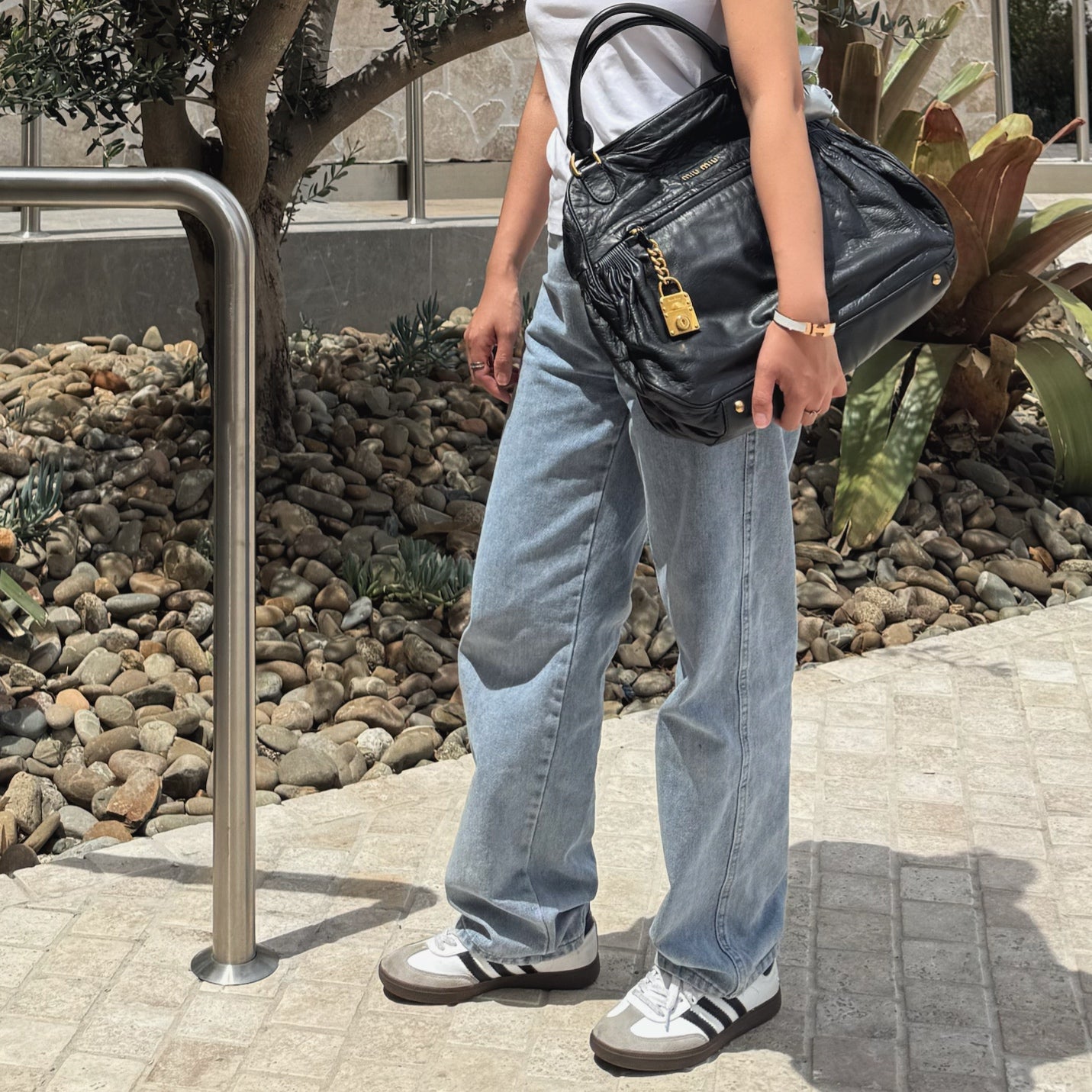 Miu Miu Nappa Mini Charm Bag