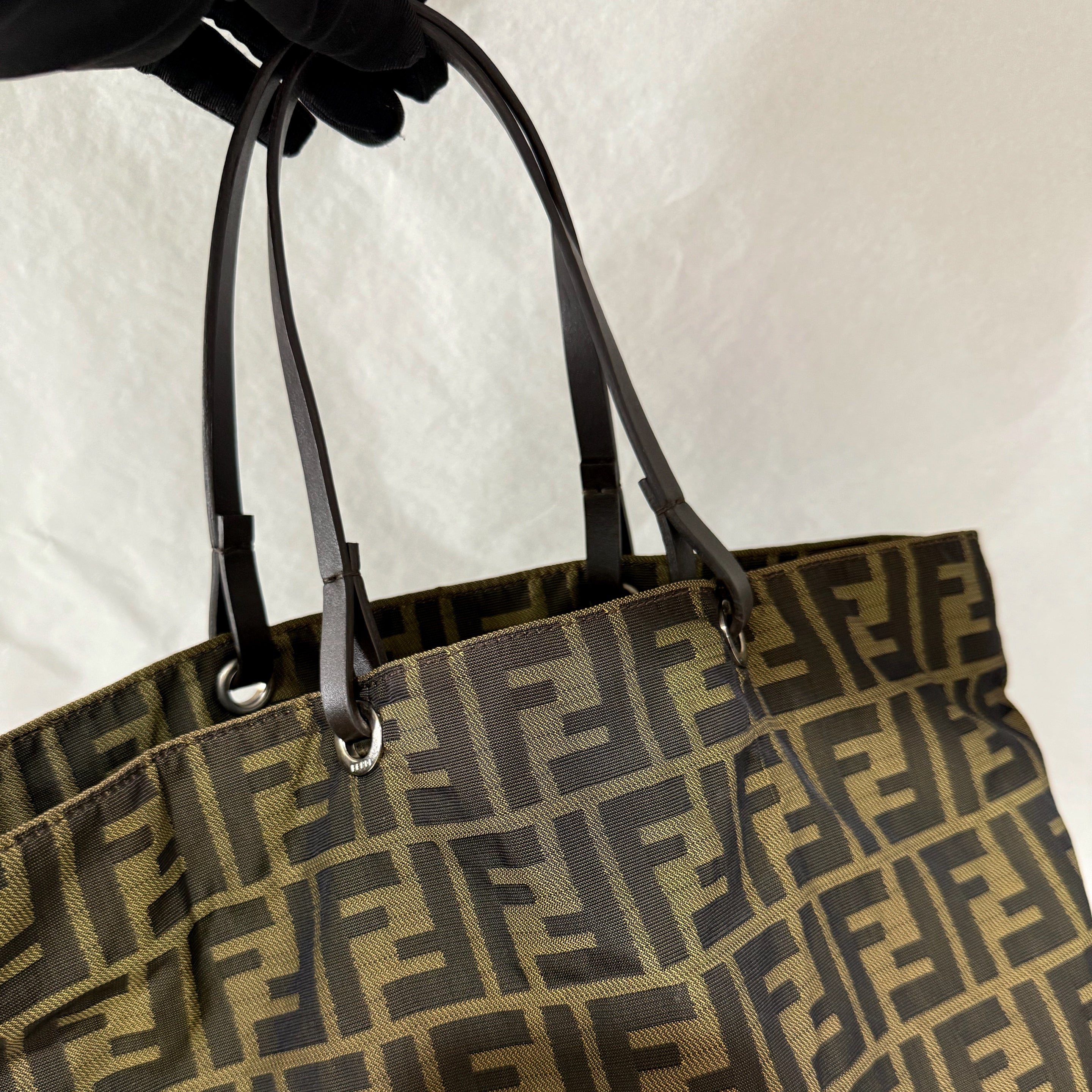 Fendi Zucca Canvas Tote