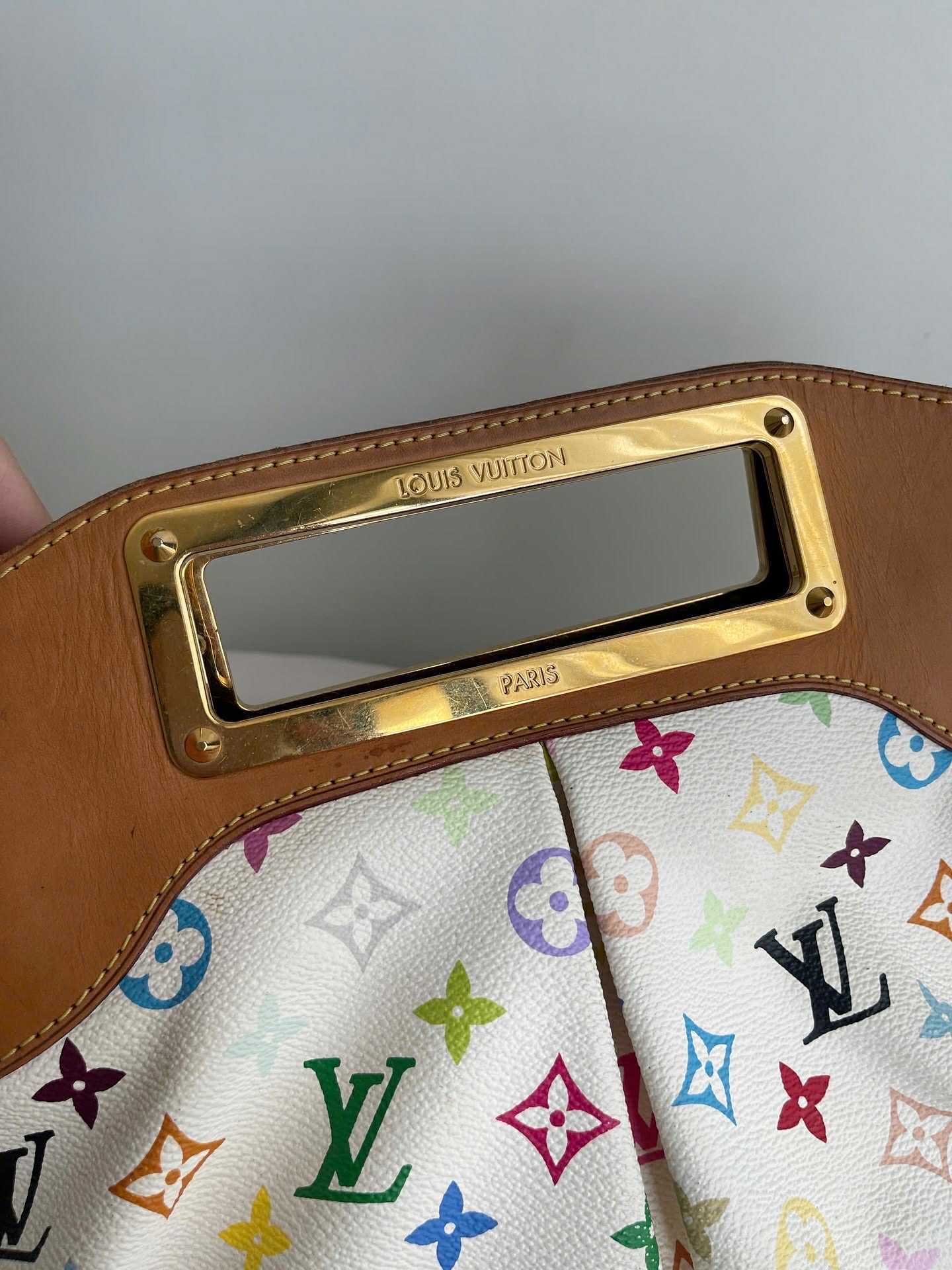 Louis Vuitton Judy Multicolore Monogram Canvas Bag