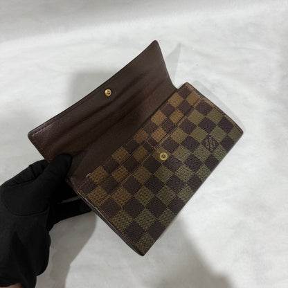 Louis Vuitton Sarah Wallet Damier Ebene