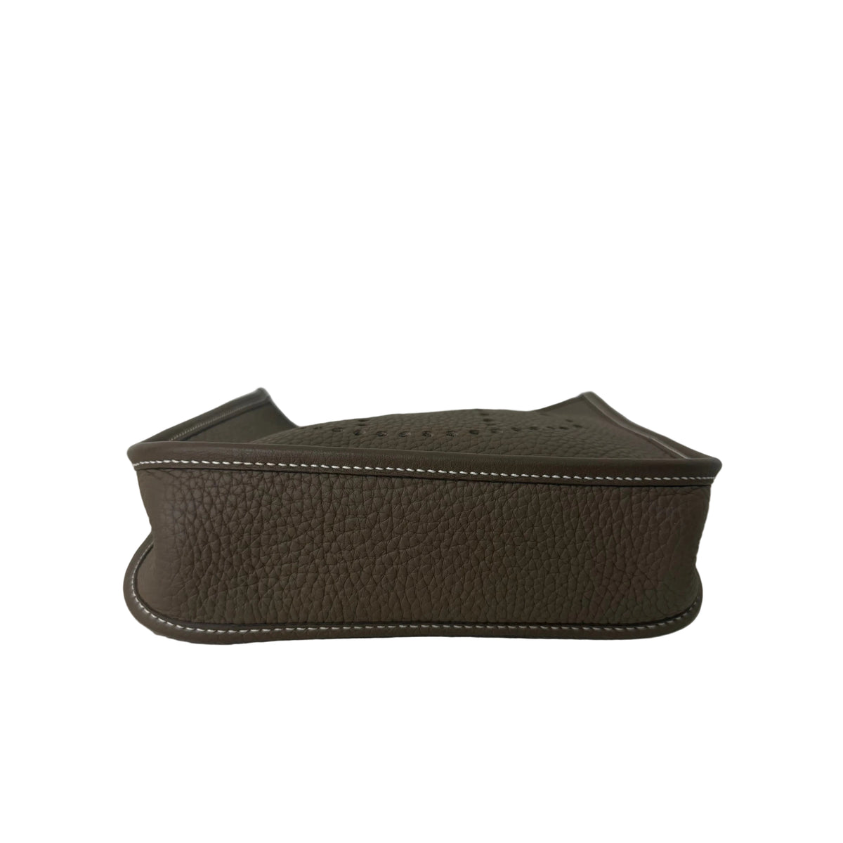 Hermes Evelyne 16 Clemence Etoupe/Bleu Indigo SHW