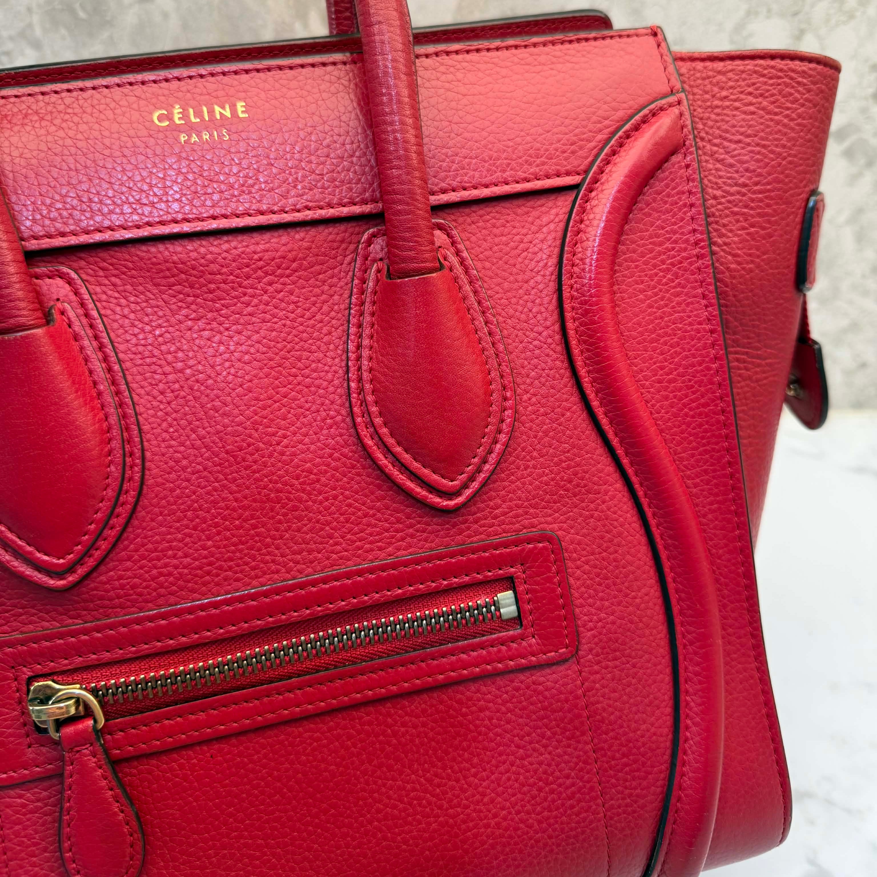 Celine Micro Luggage Tote