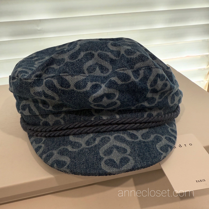 SANDRO Denim Cap
